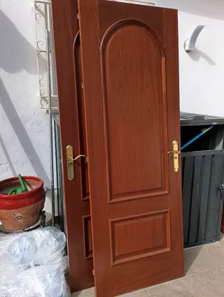 2 Puertas Interiores Madera