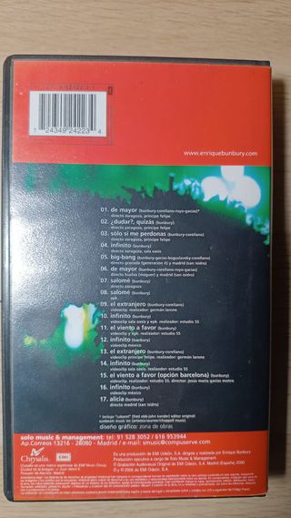 Bunbury - Pequeño cabaret ambulante VHS