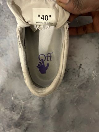 Off White Donna Scarpe Vulcanizzate