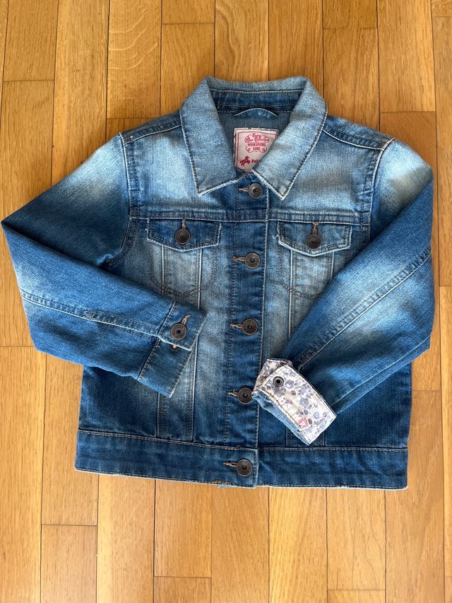 Cazadora vaquera niña 116 cm