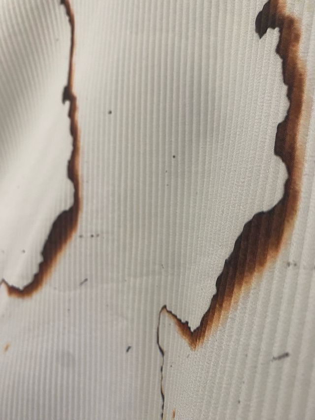 Camisa Bershka Estampado Quemado