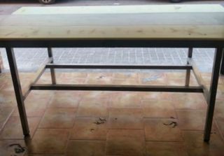 Mesa de trabajo acero inoxidable