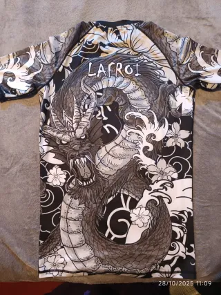 Rashguard no-gi LAFROI Dragón Jiu Jitsu Talla M