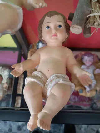 Gesù Bambino in vetroresina cm 25