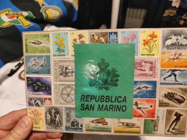 Quadretto francobolli San Marino