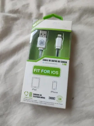 Cable iPhone USB a Lightning 1.0M