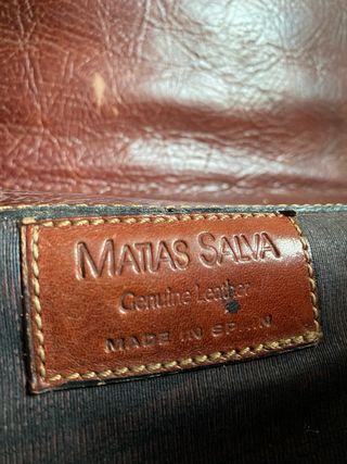 Maletín Vintage Cuero Matias Salva