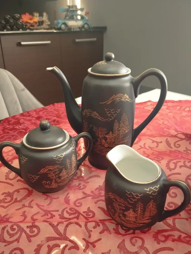 Juego de café japonés