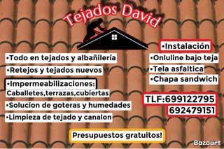 Reformas en Todo tejados