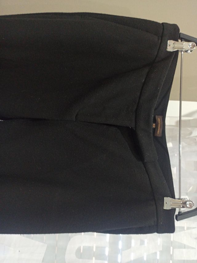 Pantalón de lanilla negro invierno