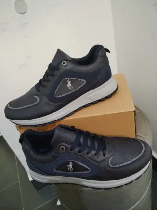 Scarpe Polo Ralph Lauren Uomo Blu/Grigie 44