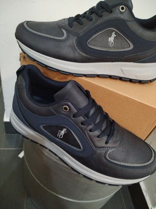 Scarpe Polo Ralph Lauren Uomo Blu/Grigie 44
