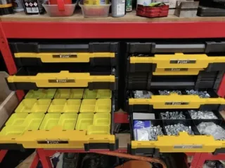40 Cajitas Organizadoras T-Stak DeWalt/Stanley