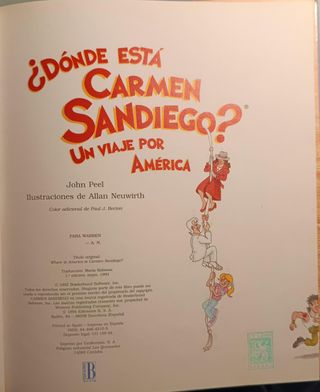 ¿Dónde está Carmen Sandiego? un viaje por América