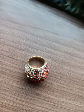 Anillo Swarovski talla 52 y Pendientes guess