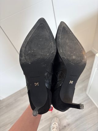 Botines tacón Maria Mare negros