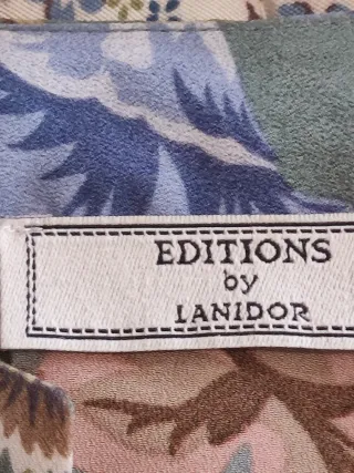 Vestido largo estampado floral Lanidor