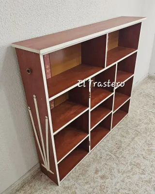 ESTANTERIA MELAMINA CEREZO