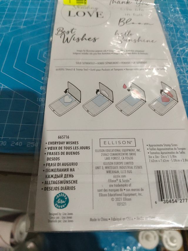 Sellos de goma Sending Love