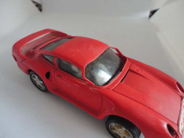 Scalextric Porsche 959 Rojo Mal estado, leer