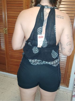 Blusa Pull&Bear multiposición Talla S