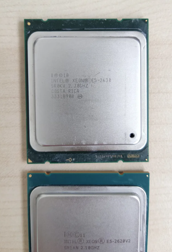Intel Xeon E5 2630 & 2620v2