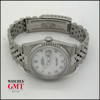ROLEX DATEJUST 36 WHITE DIAL FULL SET