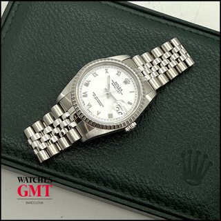 ROLEX DATEJUST 36 WHITE DIAL FULL SET