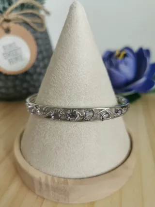 Pulsera Amatista Natural Ajustable