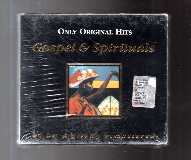 Gospel & Spirituals, caja de 2 CD, varios, caja dorada