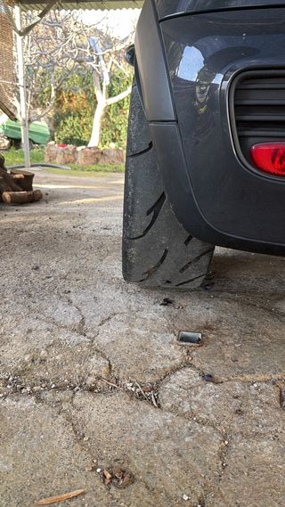 Llantas mini JCW R112 Negras + Neumáticos AR1