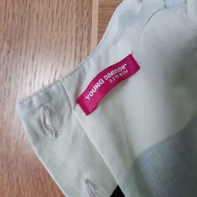 Vestido niña rayas blanco y negro