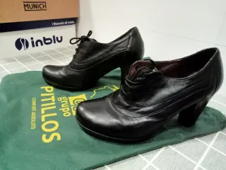 Zapatos Pitillos Negros Mujer