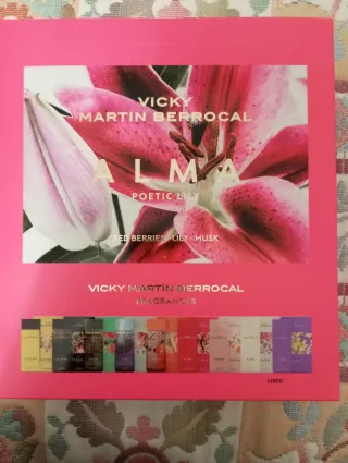Perfume Vicky Martín Berrocal Alma Poetic Lily