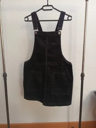 Mono corto de pana negro