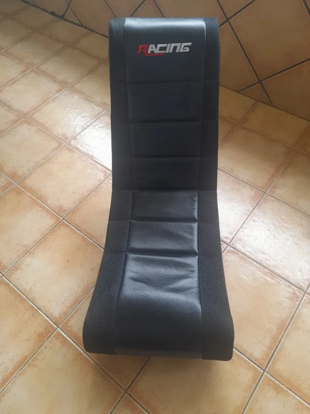 Sillón Racing Negro y Rojo