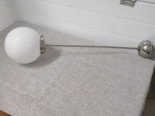 Lámpara de techo opalina vintage