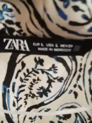 Camicia donna ZARA fantasia paisley