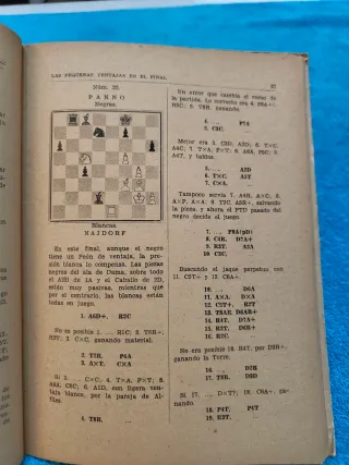 Libro Ajedrez Las pequeñas ventajas en el final.