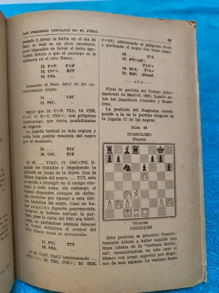 Libro Ajedrez Las pequeñas ventajas en el final.