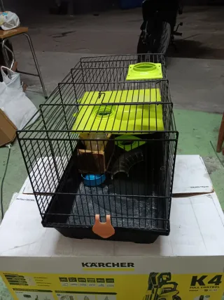 Jaula para hámster o pájaro nueva