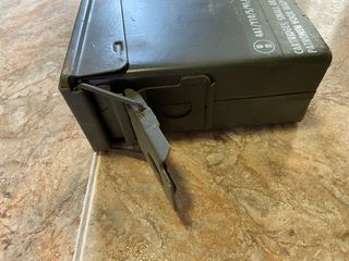 Caja antigua municion