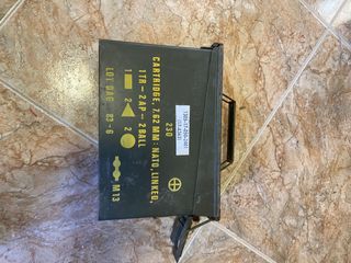 Caja antigua municion