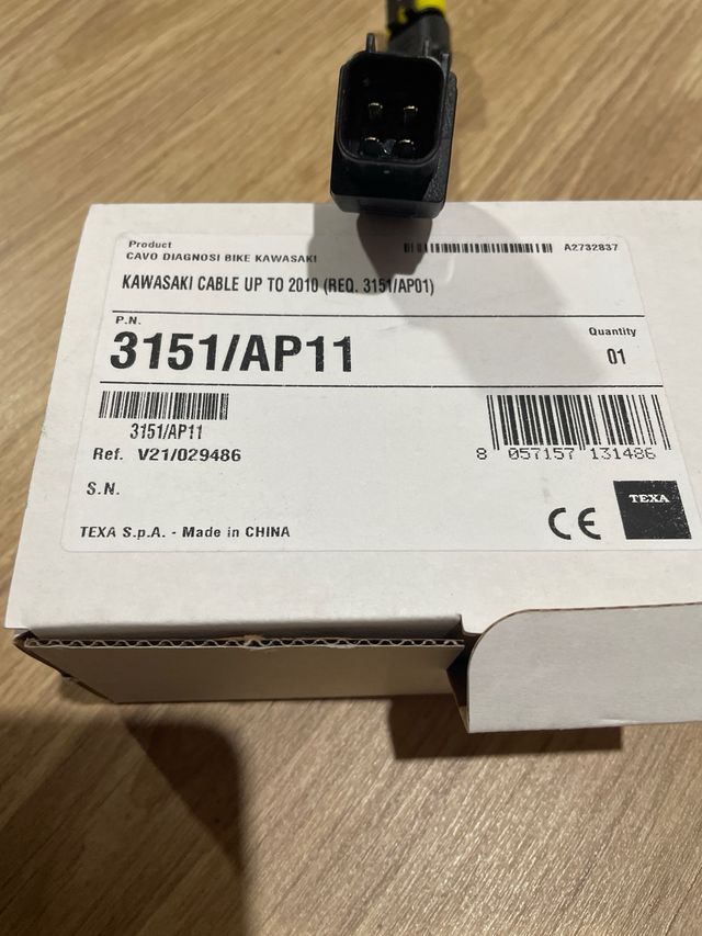 Cable TEXA 3151/AP11 Kawasaki hasta 2010