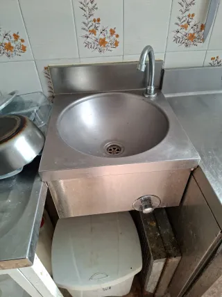 Lavamanos profesional acero inoxidable