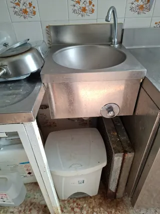 Lavamanos profesional acero inoxidable