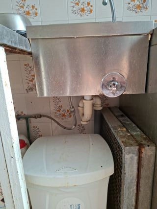 Lavamanos profesional acero inoxidable