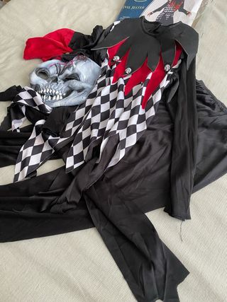 Disfraz Niño Evil Jester Talla M