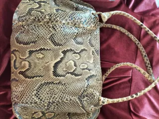 Bolso Piel Vintage Serpiente