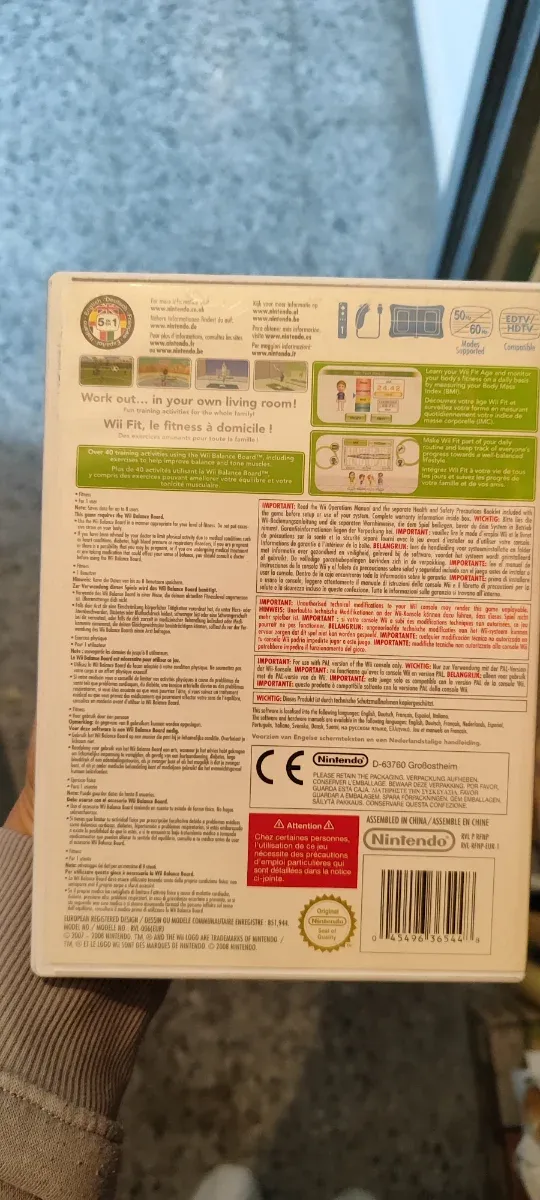 Juego Wii Fit Nintendo